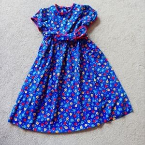 Catherine Rebecca Blue Floral Dress